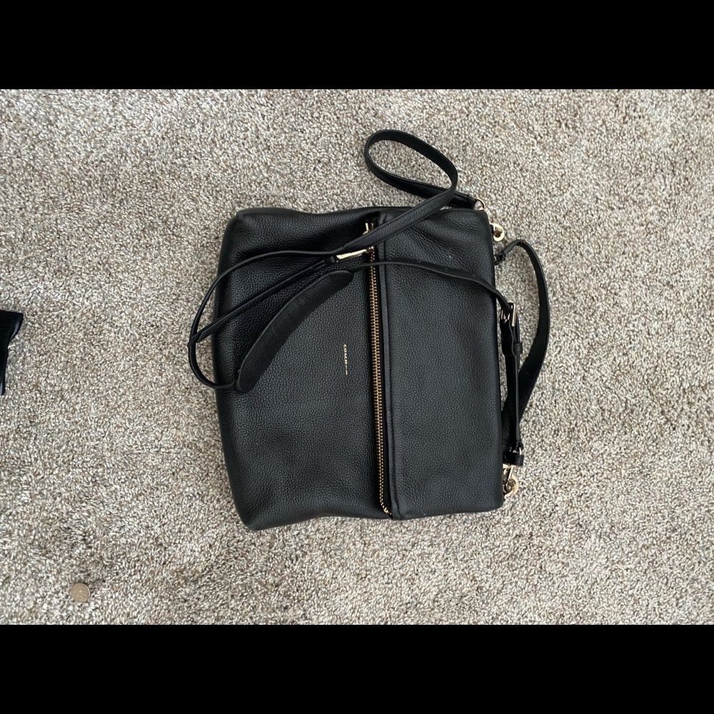 Black coach crossbody